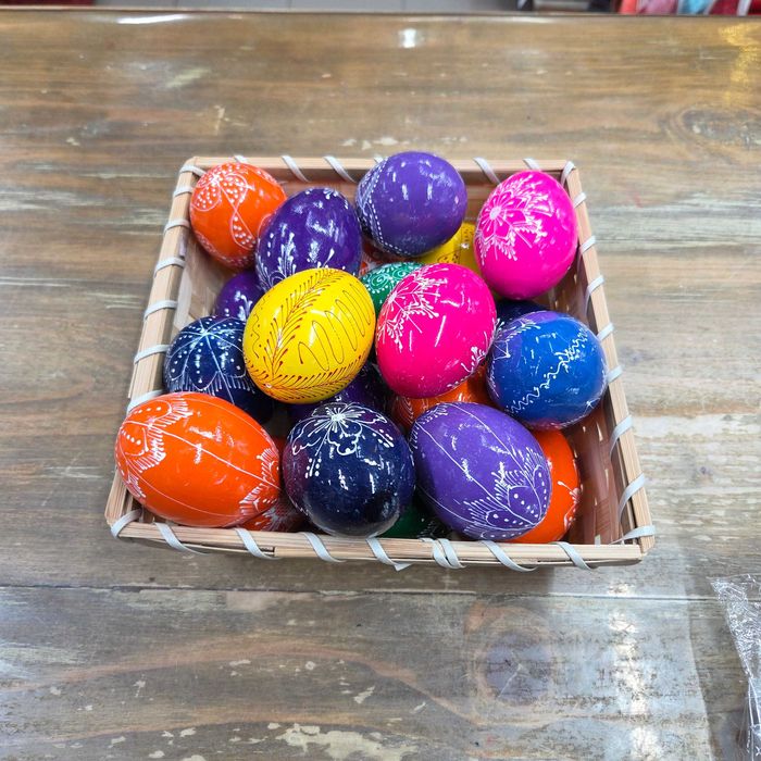 Дървени яйца за Великден, Натурални, Червени, Шарени, Рисувани