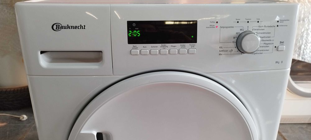 Сушилня Bauknecht  клас B 8 кг. внос от Германия