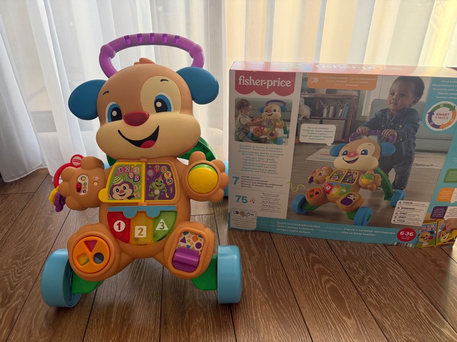 Музикална проходилка / уокър Fisher Price куче