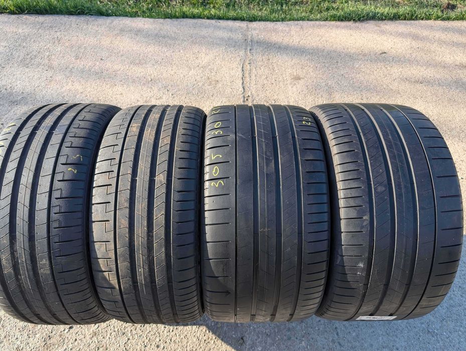 SET 4 Anvelope Vara 265/35 R21 + 305/30 R21 PIRELLI P Zero 100Y (Porsche Taycan , Cayenne Coupe)