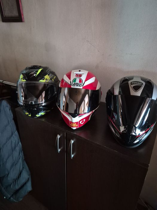 Casti moto pachet