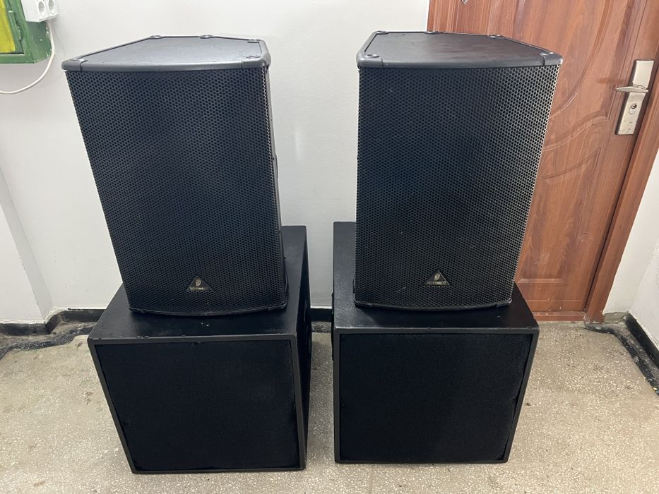 Sistem Audio PA Complet (Behringer + RCF + Phonic)