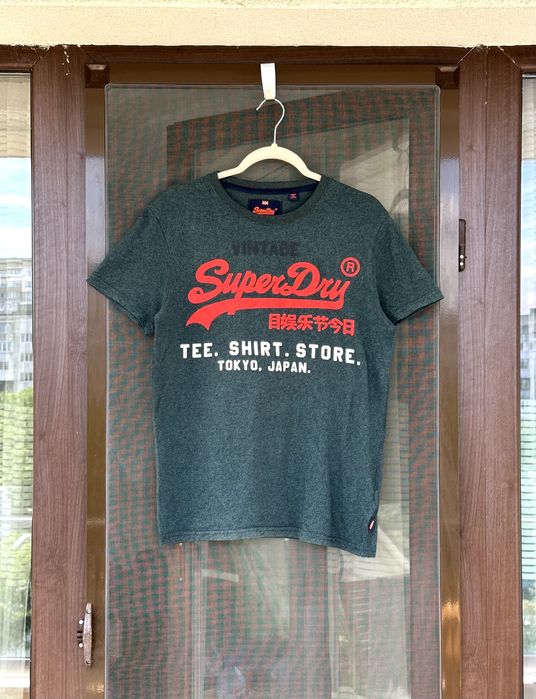 Мъжка тениска SuperDry (Orange Lebel) - размер М, Отлично състояние