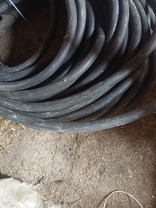 Кабель 3*10 1*6 4 жила