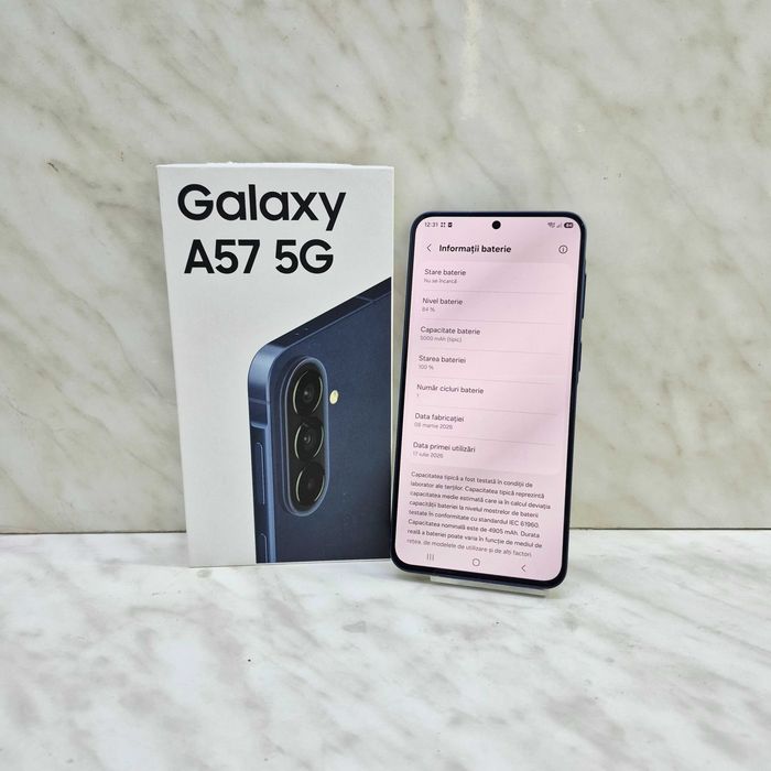 Samsung Galaxy A57, Dual SIM, 8GB RAM, 128GB, 5G Zeus Amanet Militari 36826