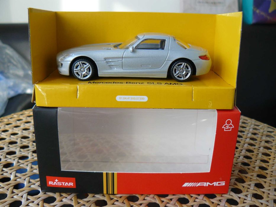 Macheta Auto MERCEDES-BENZ SLS AMG Scara 1:43,Noua In Cutie, RASTAR