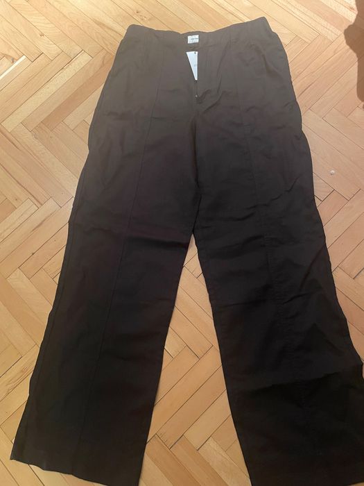 Дамски ленен панталон Calvin Klein