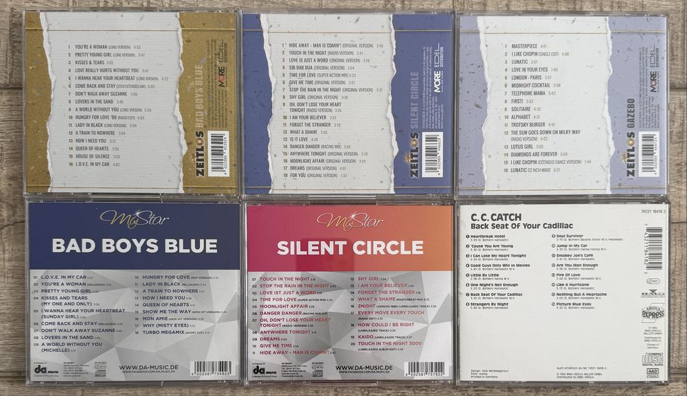 Lot 24 cd italo-disco Silent Circle/CC Catch/Bad Boys Blue/Den Harrow