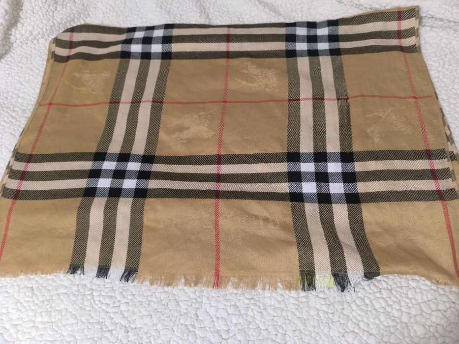 Оригинален шал Burberry кашмир