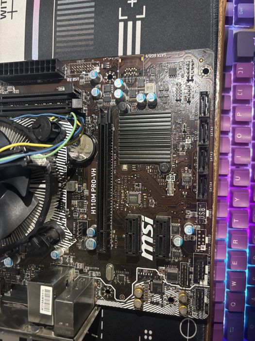 Kit Intel Core Pentium G4400, Placa de baza MSI H110M PRO-VH