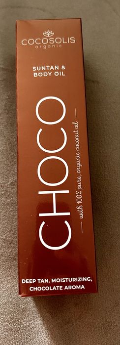 Ulei de corp bronzant Choco, 110 ml, Cocosolis