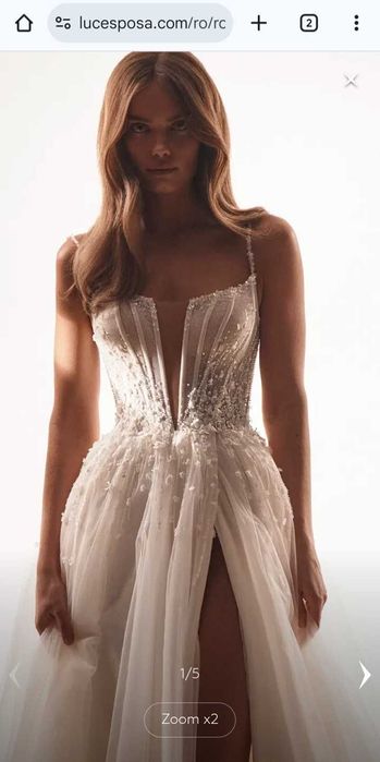 Vând rochie de mireasă Luce Sposa - XS -XSS