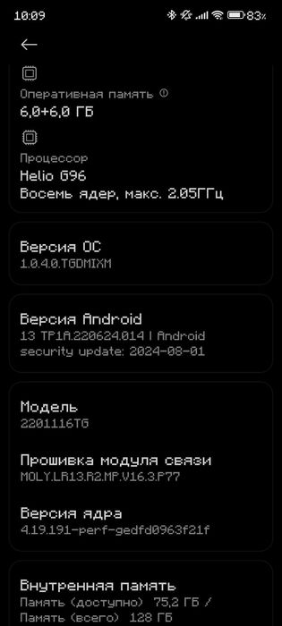 Телефон Xiaomi Redmi Note 11 Pro 6+6/128 GB