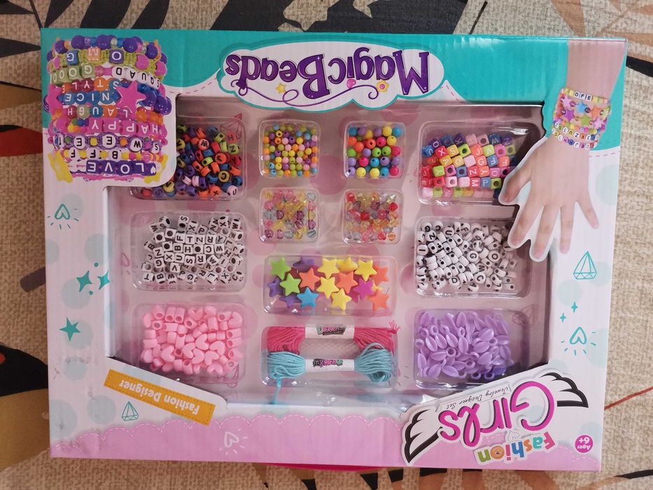 Set creat bratari cu margele artizanat fashion NOU transport Gratuit