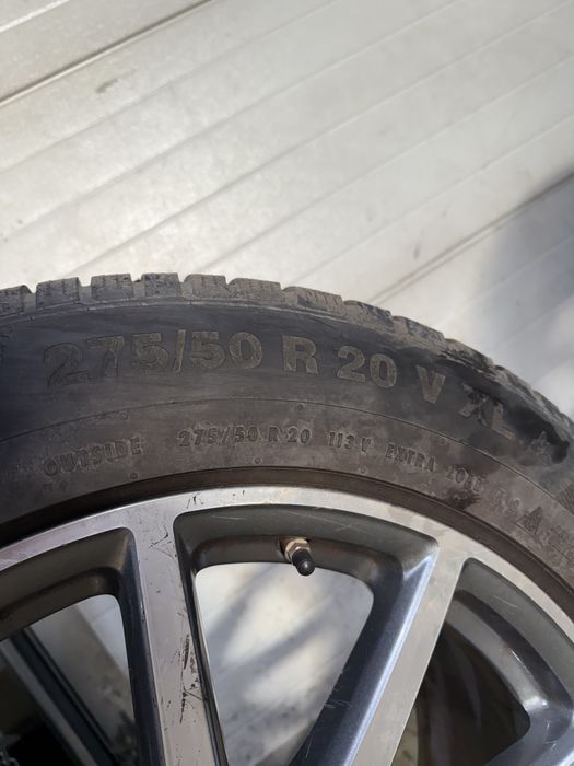 Jante originale Mercedes G class w463 cu anvelope de iarna 275/50 R20