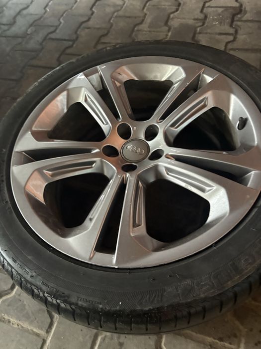 Jante originale Audi cu anvelope 255/45/r20