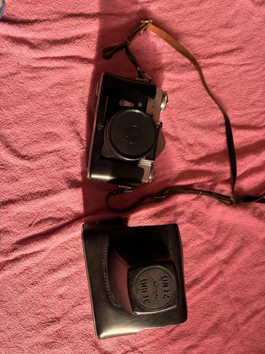 Zenit-E аналогова камера употребявана с обектив Helios-44-2 58mm f/2