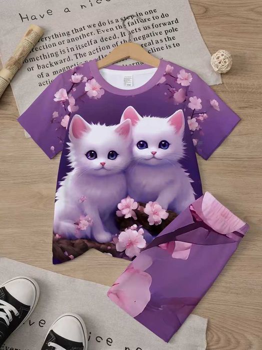 Compleu scurt pisicute 2026