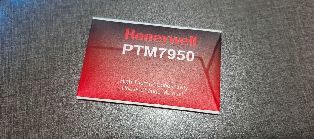 Фазовый пкреход Honeywell PTM 7950 Топ термопаста 40х40мм