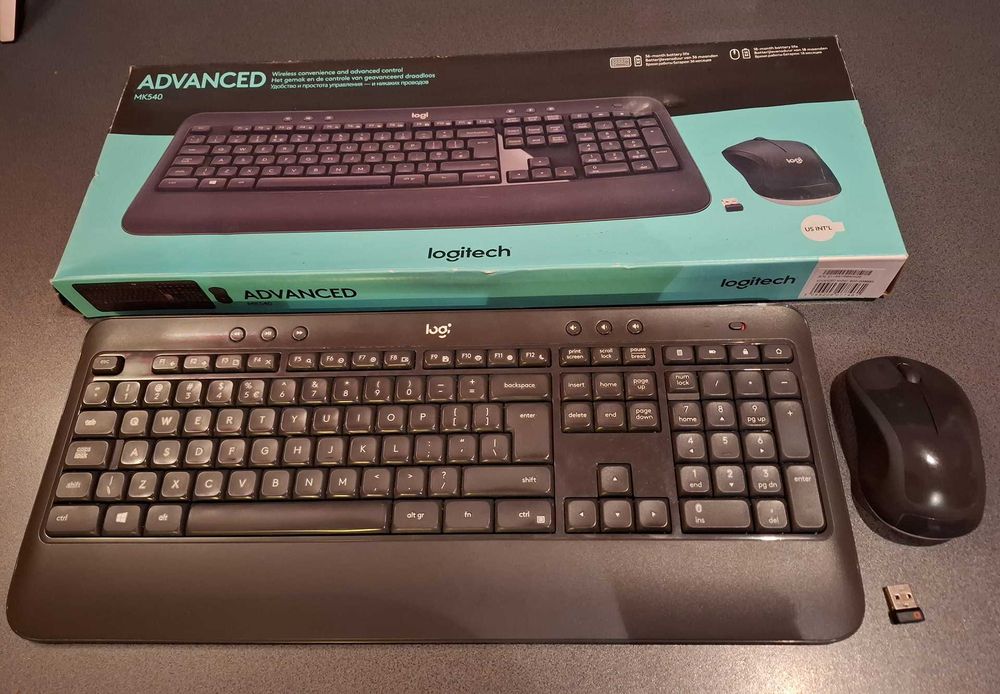 Kit tastatura + mouse wireless, Logitech MK540 Advanced