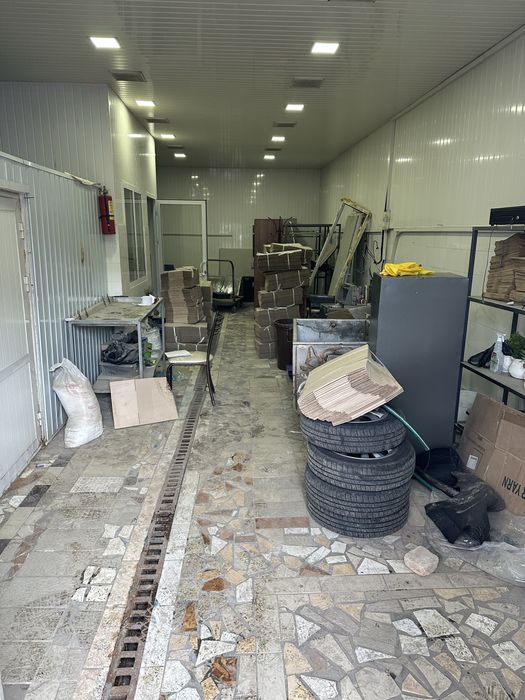 Сдаётся цех под пищевое производство (70 м²) с холодильной камерой.