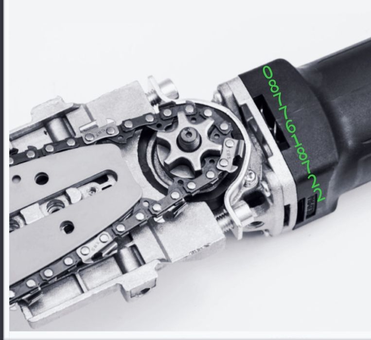 Приставка резачка със смазване за ъглошлайф