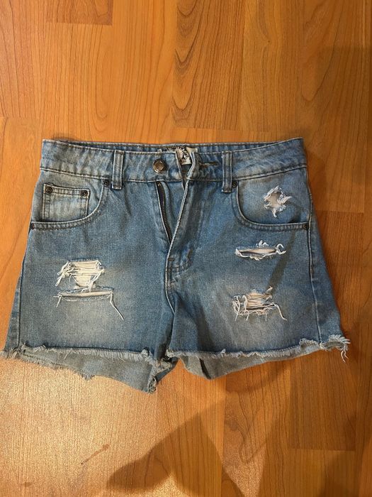 Pantaloni scurți de blug Boohoo mărimea S