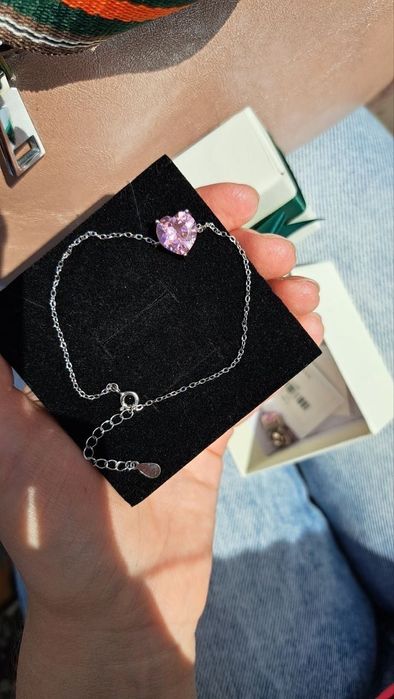 Серьги и браслет набор