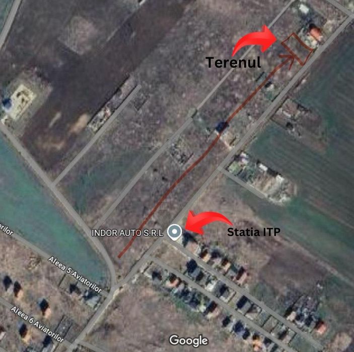 URGENT! Teren Ghercești800 mp  – Ideal pentru casă sau investiție (INTRAVILAN)