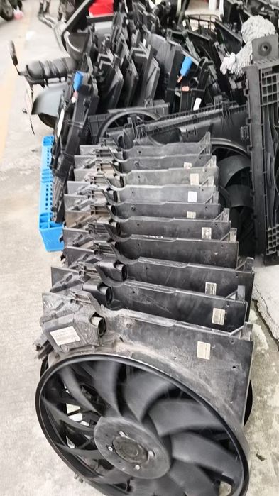 Электро вентилятор w203 мерседеса для свап