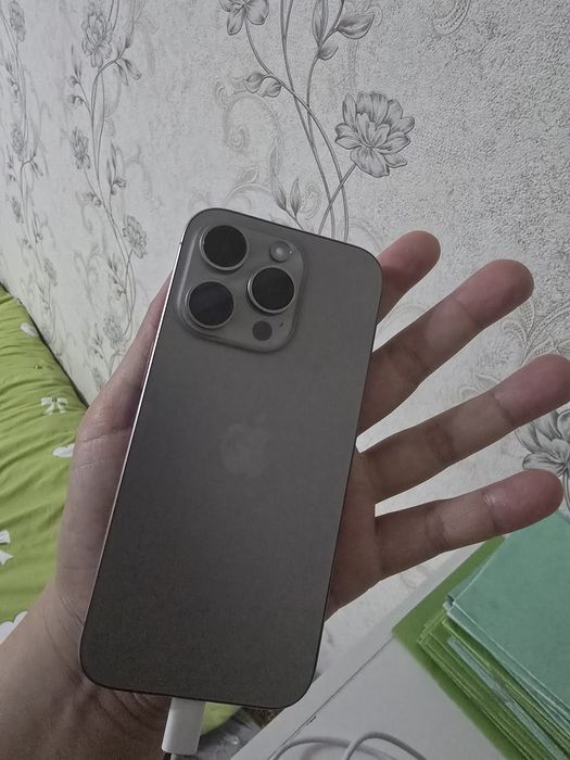 Iphone 15 Pro Natural Titanium 128 Gb