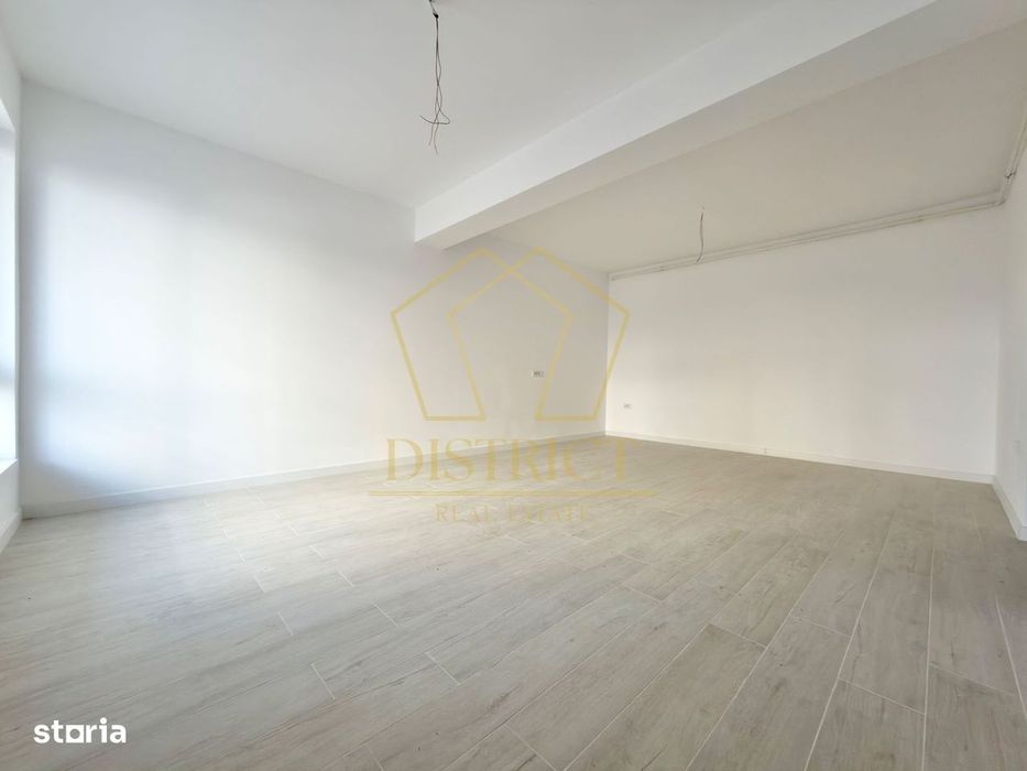 Apartament cu 2 camere, 54 mp utili la parter finalizat la asfalt in G