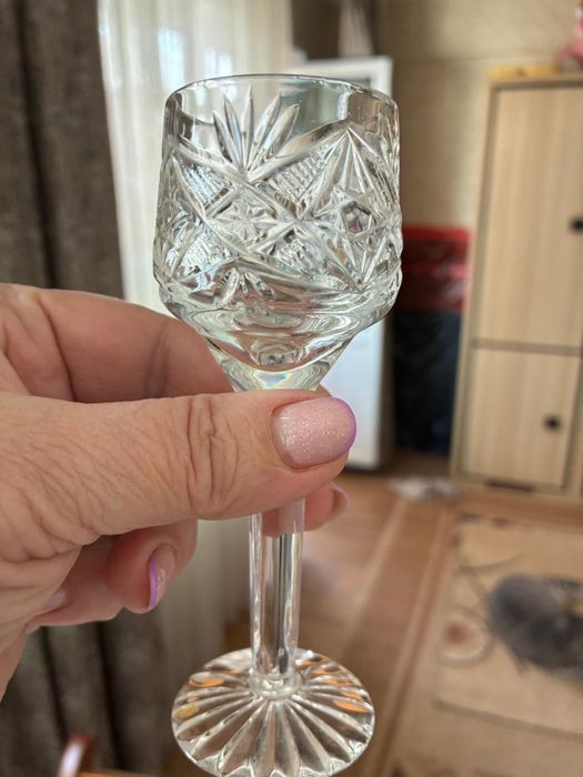 Продам набор стопок хрустальных