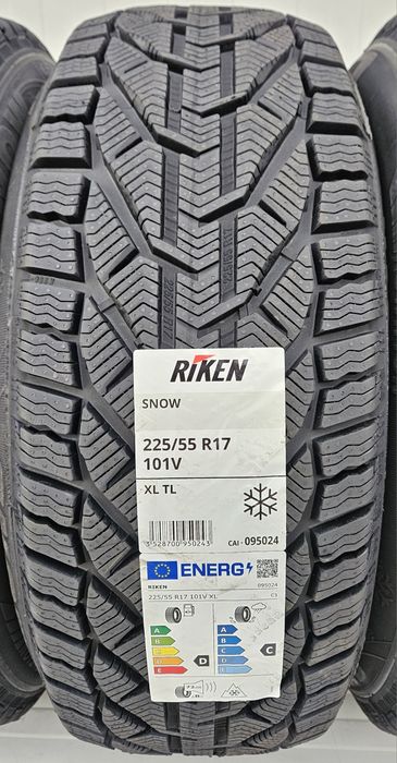 225/55 R17 101V RIKEN (by Michelin) Anvelope iarna M+S Protectie janta
