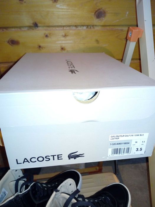 Кожени кецове LACOSTE № 36