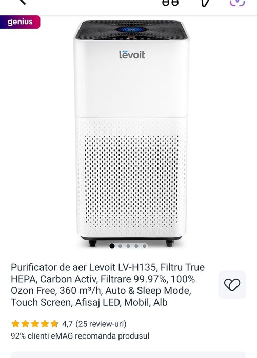 Purificator aer Levoit