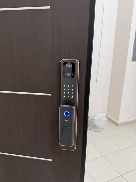 Установка электронного смарт замка