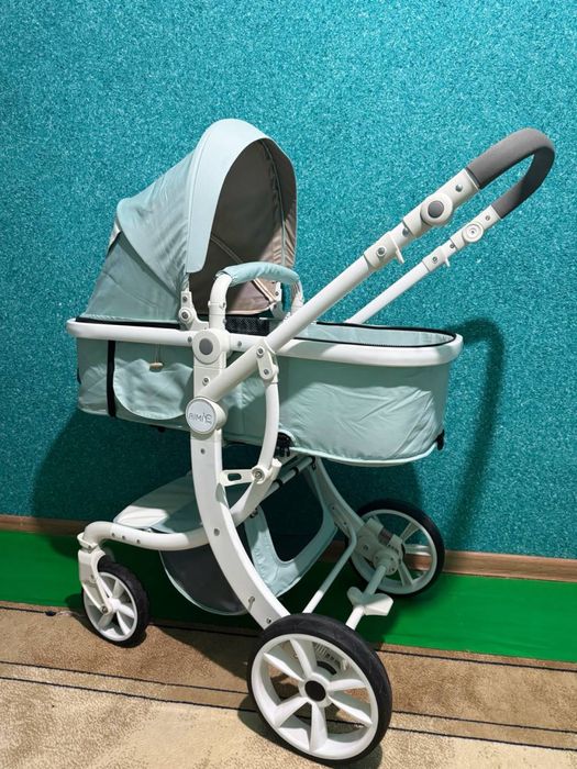 Коляска Aimile 2/1 состояние как новый, на фото видно, качественный