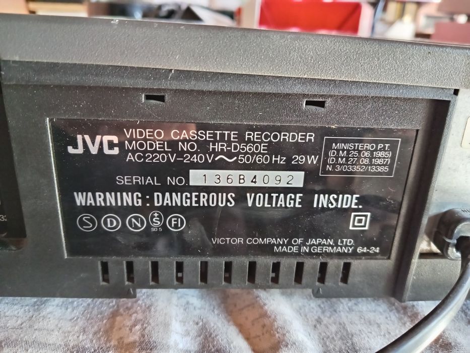 Видео Player VHS JVC