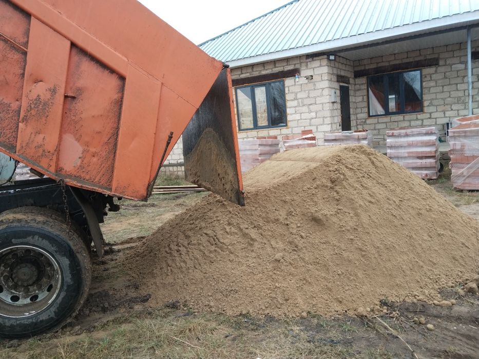 Песок Балласт щебень грунт