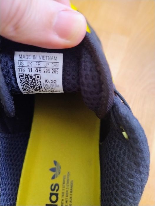 Adidas Hyperturf 45.5-46, interior 29.2 cm