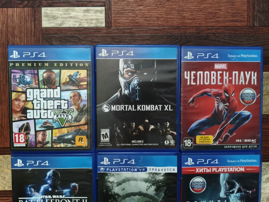 Игры для PS4, PS5, PS VR. Цены в описании