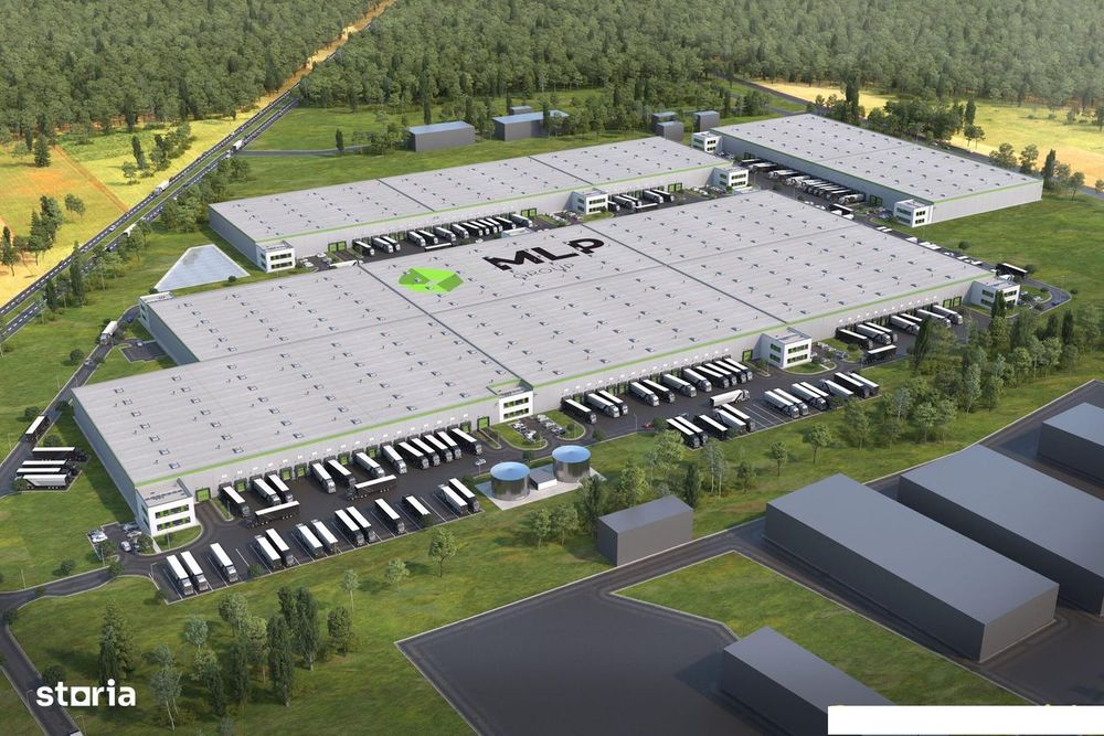Hale de inchiriat 2000 mp depozitare si productie centru logistic Chit