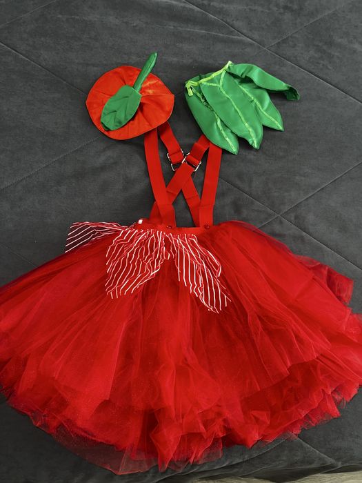 Костюм  Помидорка на девочку