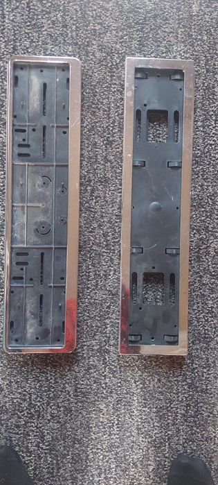 Подномерник никел для авто