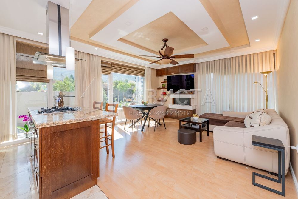 3-стаен в София-Кръстова Вада, обзаведен, готов за нанасяне, с парком