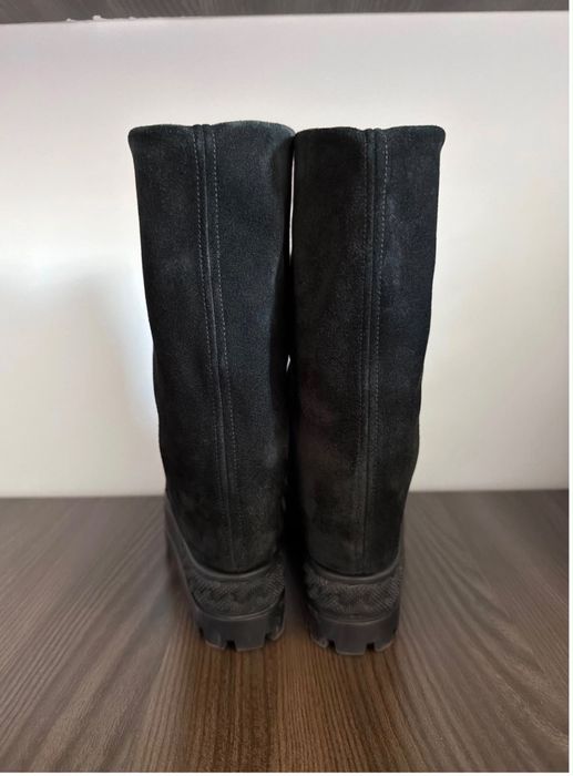 Cizme negre Casadei