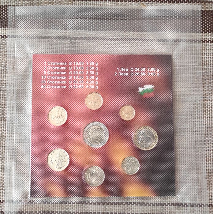 Нециркулирали разменни монети България