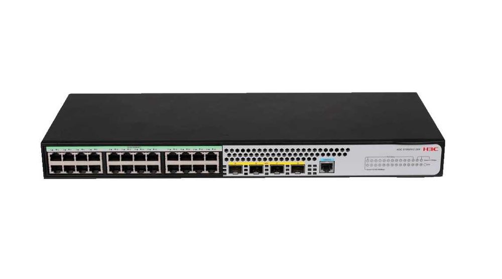 }Коммутатор H3C S1850V2-28X L2 Ethernet Switch 24*10/100/1000BASE-T