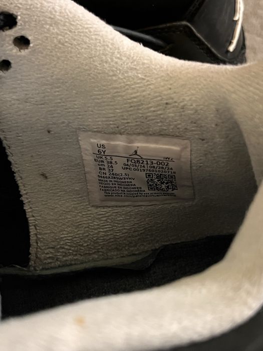 Jordan 4 “Fear 2024”